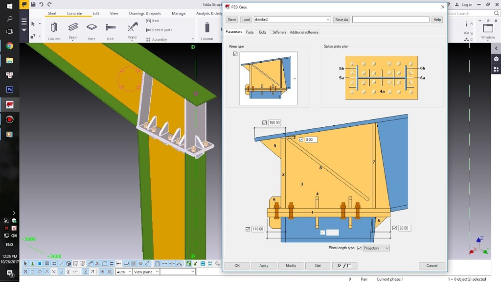 PEB Section Creator UI Illustration