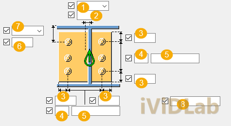 Tapered Column Configuration
